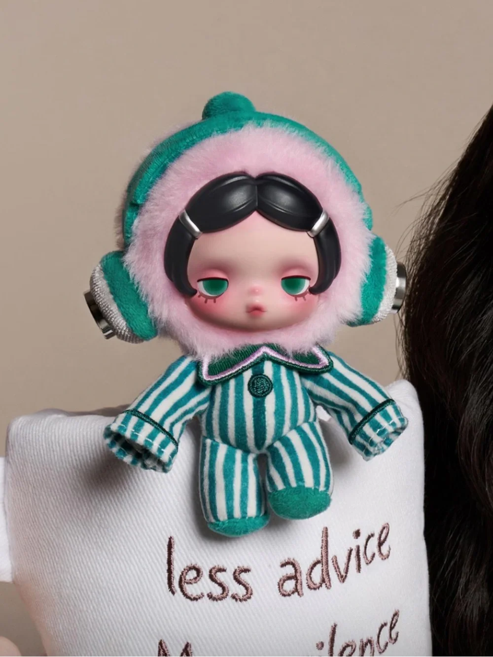 POP MART SKULLPANDA Off Mode Series Plush Doll Pendant Hit Snooze Confirmed